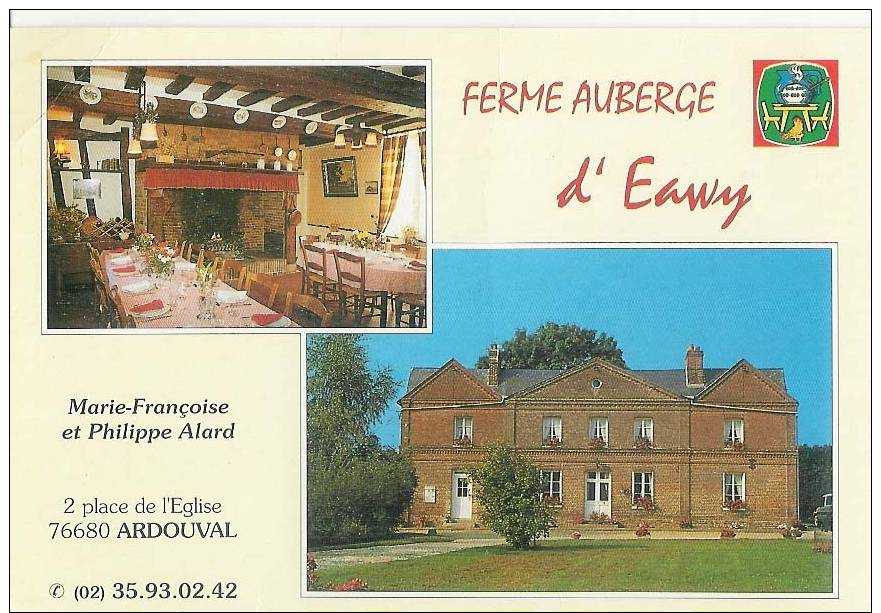 76 - CP  -  ARDOUVAL - FERME AUBERGE D' EAWY - Autres & Non Classés