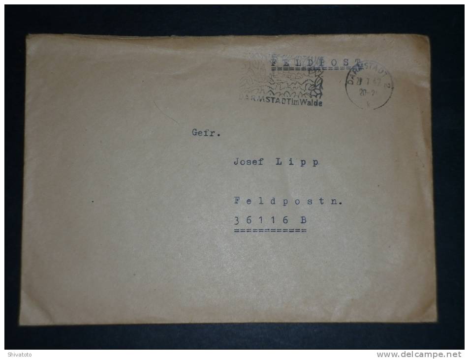 (2379) Germany Old Fieldpost Cover 1942 36116 B - Armee - WW2 -Feldpost - - Other & Unclassified