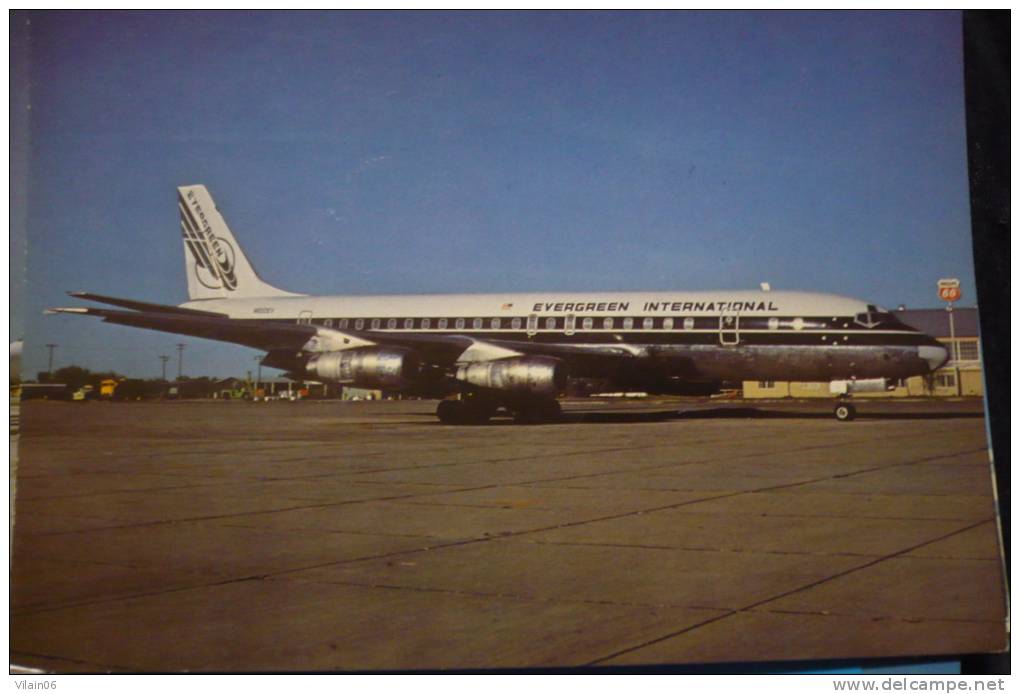 EVERGREEN INTERNATIONAL  DC 8 52  N800EV  MARANA AIRPORT - 1946-....: Moderne