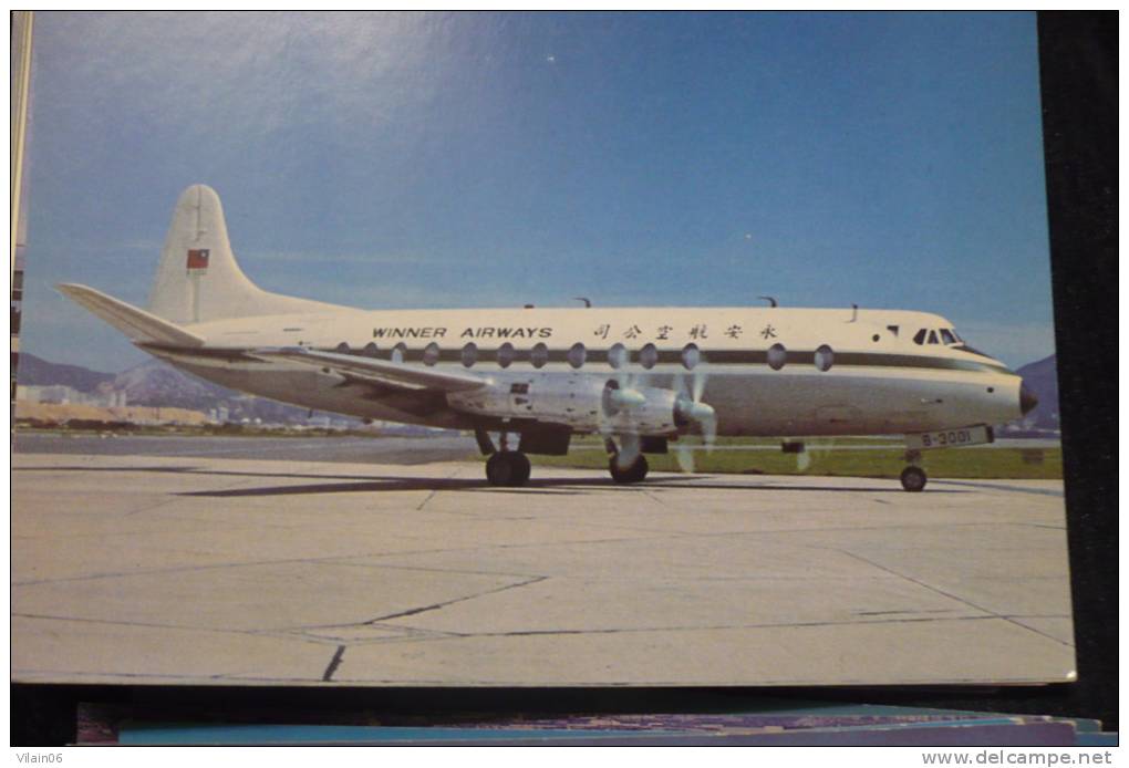 VICKERS VISCOUNT  806   WINNER AIRCRAFT    B 3001 - 1946-....: Moderne