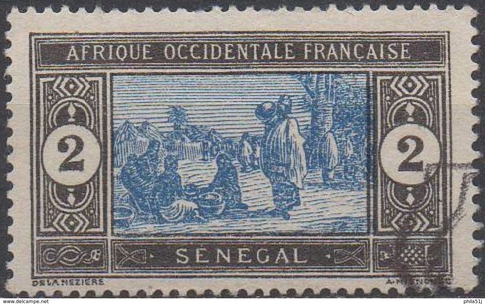 SENEGAL  1914  N°54__OBL  VOIR  SCAN - Oblitérés