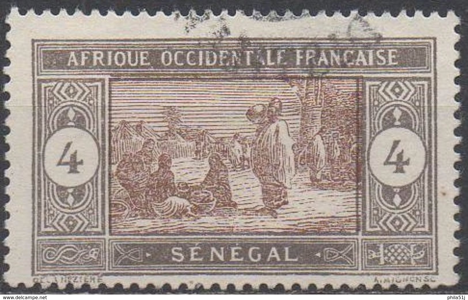 SENEGAL  1914  N°55__OBL  VOIR  SCAN - Oblitérés