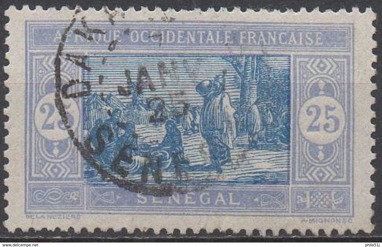 SENEGAL  1914  N°60__OBL  VOIR  SCAN - Gebraucht