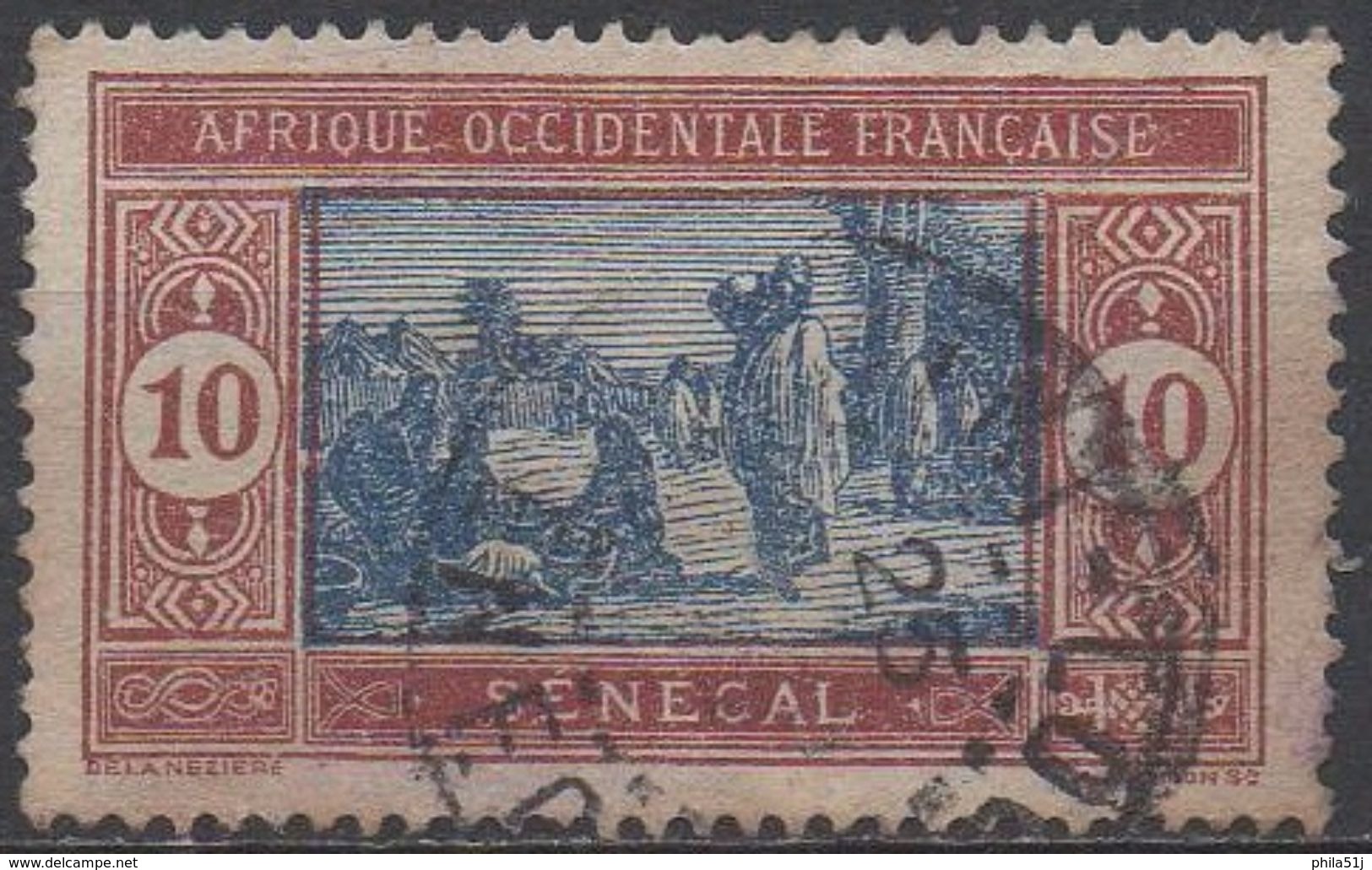 SENEGAL  1922  N°74__OBL  VOIR  SCAN - Used Stamps