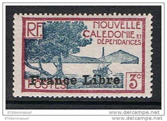 NOUVELLE-CALEDONIE N°197 N* FRANCE LIBRE - Sonstige & Ohne Zuordnung