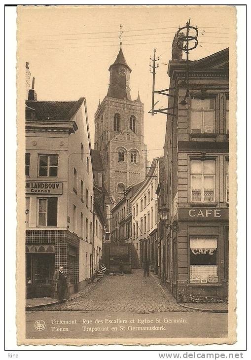 Tienen Trapstraat En St-GermanuskerkPiron 159,rue Gilain, Tirlemont Gilainstraat 159,Tienen - Tienen