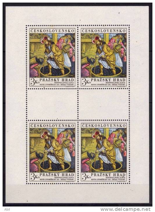 Tchécoslovaquie 1969 N°Y.T. ;  Feuillets Du 1723 Et 1724** - Hojas Bloque