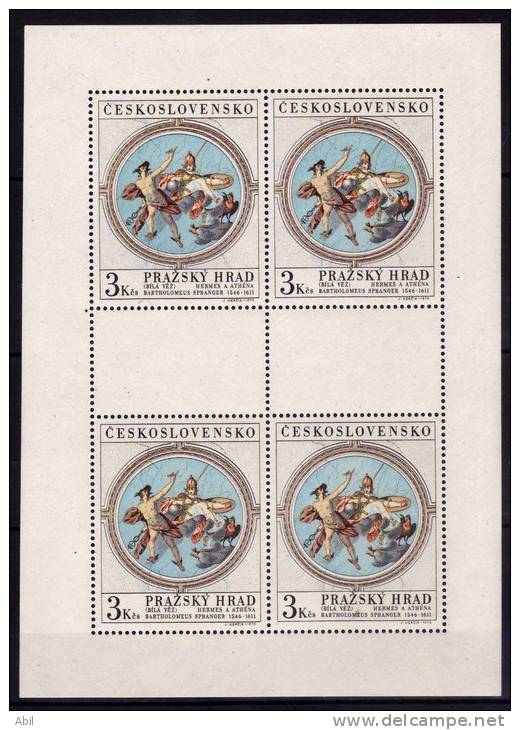 Tchécoslovaquie 1970 N°Y.T. ;  Feuillets Du 1787 Et 1788** - Blocks & Sheetlets