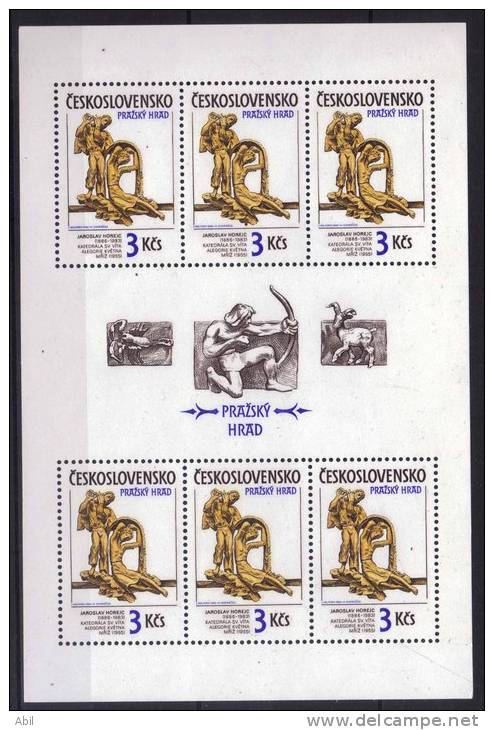 Tchécoslovaquie 1986 N°Y.T. ;  Feuillets Du 2678 Et 2679** - Hojas Bloque