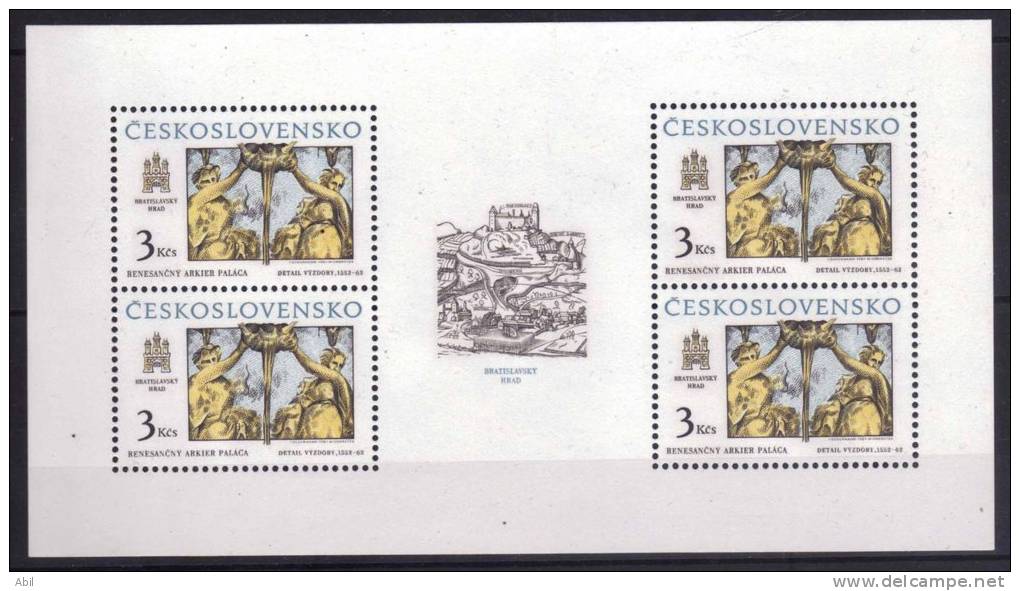 Tchécoslovaquie 1987 N°Y.T. ;  Feuillets Du 2739 Et 2740** - Hojas Bloque