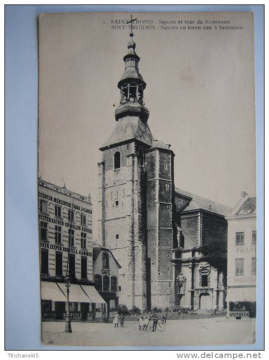 SINT-TRUIDEN - Square En Toren Van ´t Seminarie - SAINT-TROND - Square Et Tour Du Séminaire - Sint-Truiden