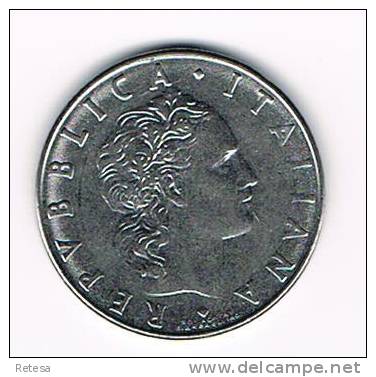 ITALIE  50  LIRE  1981 - 50 Lire