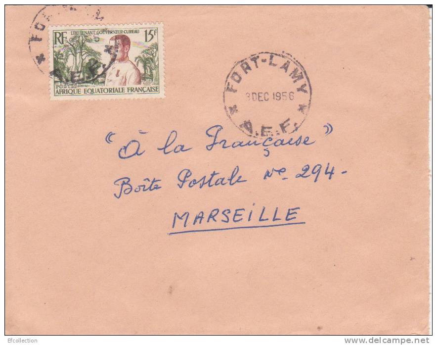 FORT LAMY - TCHAD - Colonies Francaises - Lettre - Marcophilie - Lettres & Documents