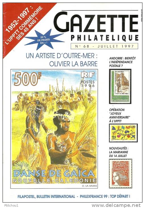 Gazette Philatélique Juillet 1997 - Französisch (ab 1941)