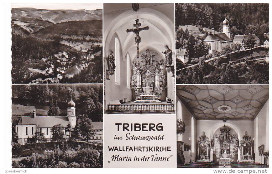18872 Wallfahrtskirche Maria In Der Tanne - Triberg / Schwarzwald . Schonning Photo - Triberg