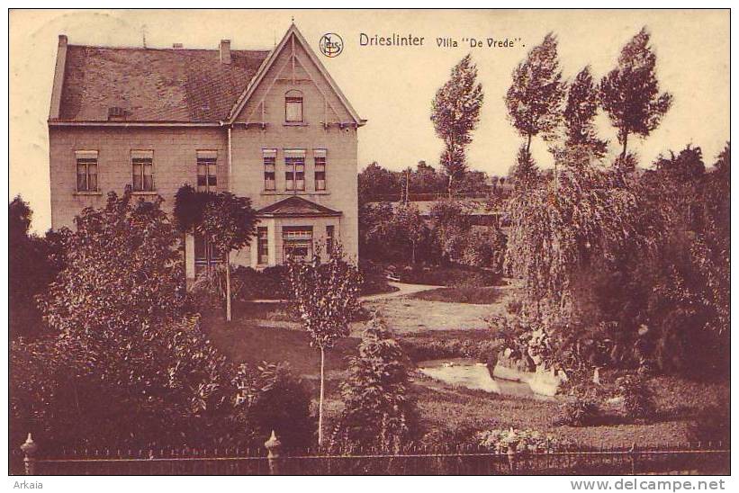 DRIESLINTER = Villa "De Vrede" (Nels) écrite - Autres & Non Classés