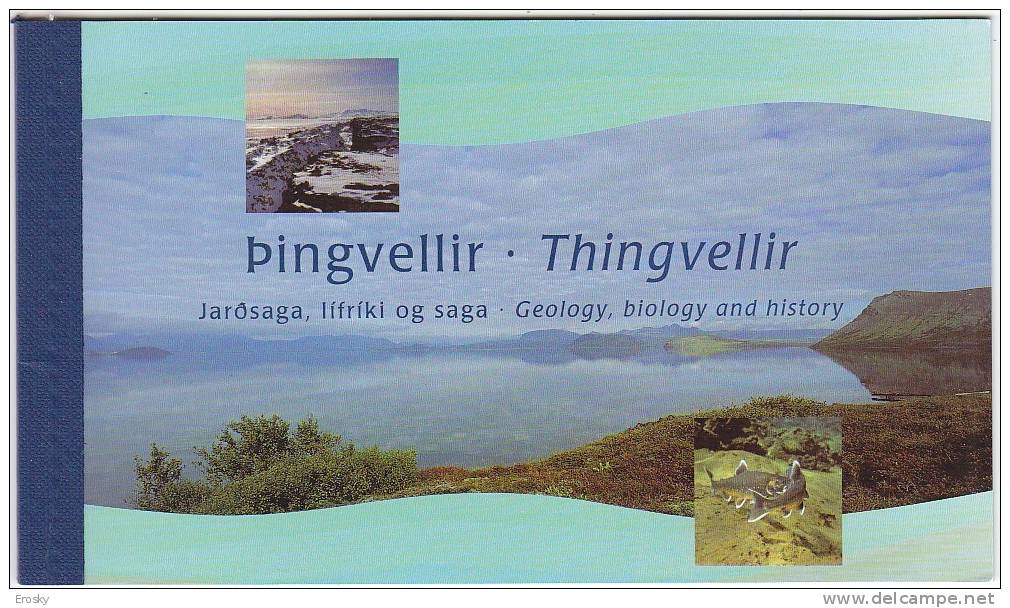 E799 - ISLANDE ICELAND Yv N°940/44 CARNET ** ANIMAUX ANIMALS - Postzegelboekjes