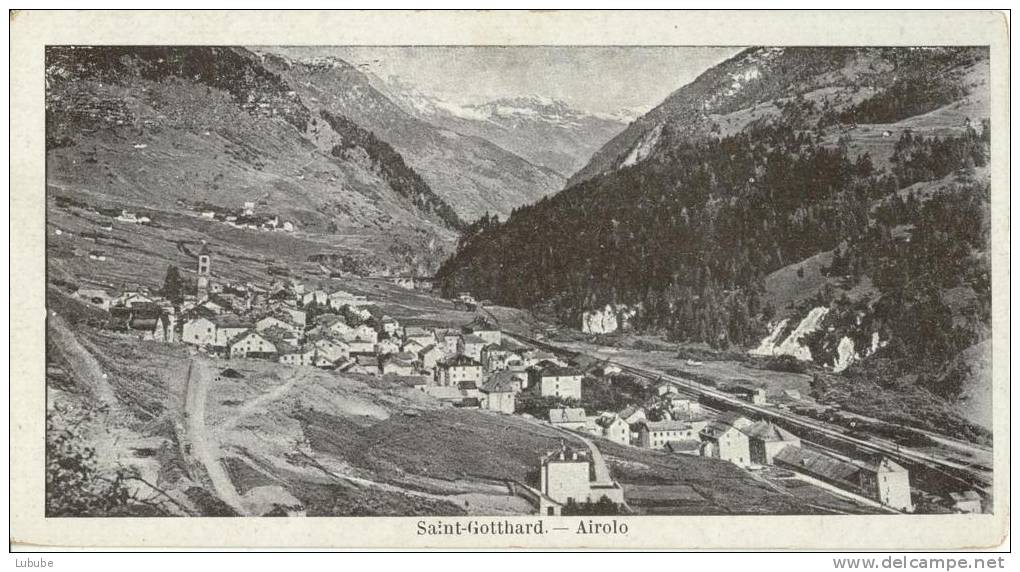 Airolo - Frühe Dorfansicht           Ca. 1900 - Airolo