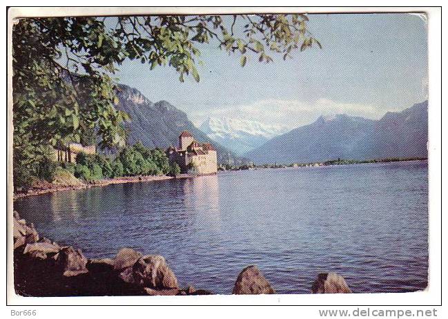 GOOD SWITZERLAND Postcard To USA 1956 - Good Stamped: Bus - Storia Postale