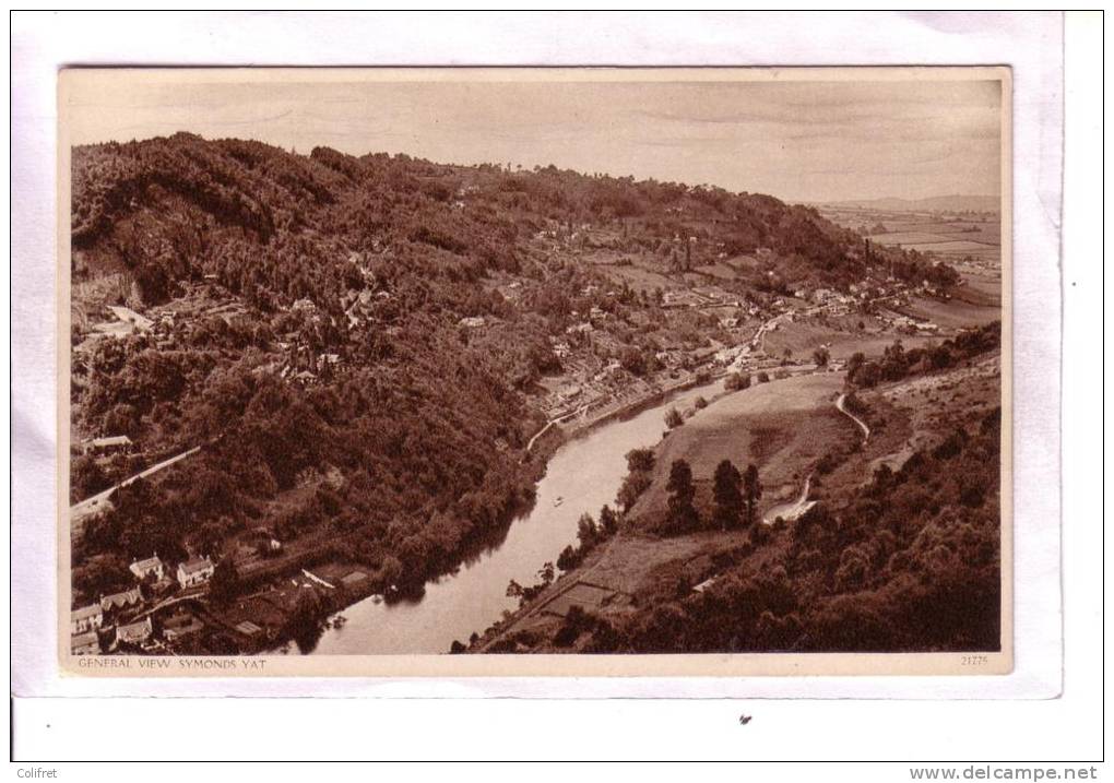 Angleterre          Herefordshire          General View Symonds Yat - Herefordshire