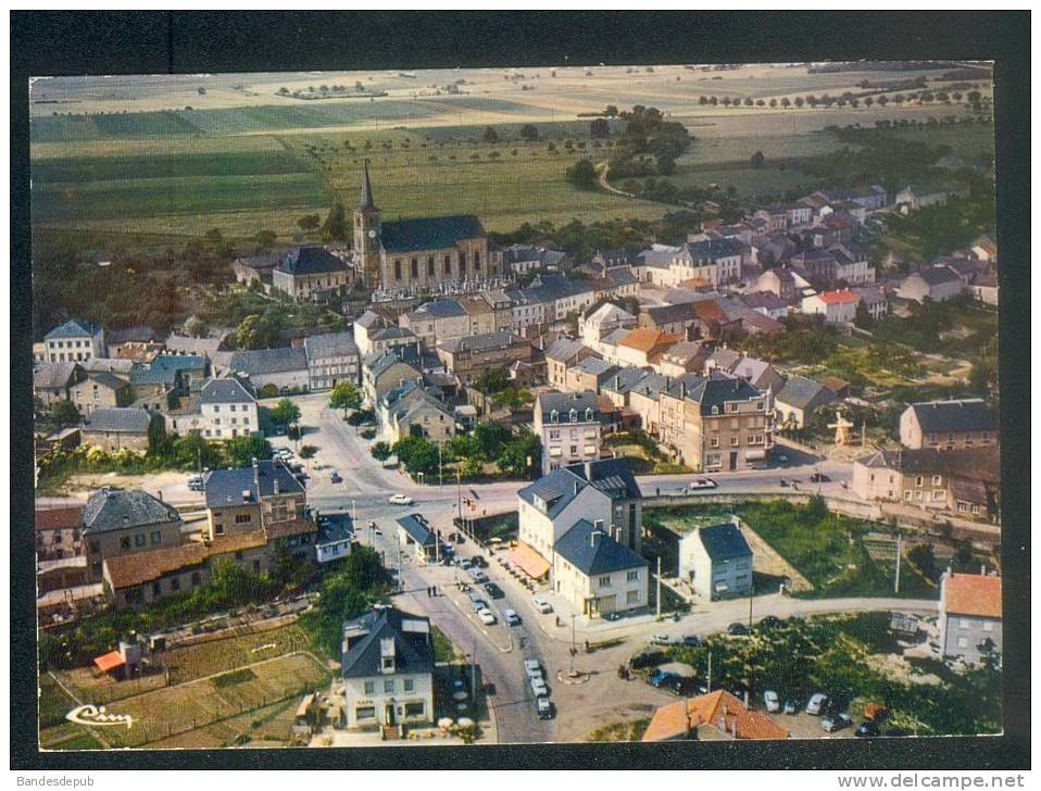 CPSM - Luxembourg - MONDORF LES BAINS - Vue Aérienne - Poste De Douane ( COMBIER CIM Exclusivité M. Scheuer ) - Mondorf-les-Bains