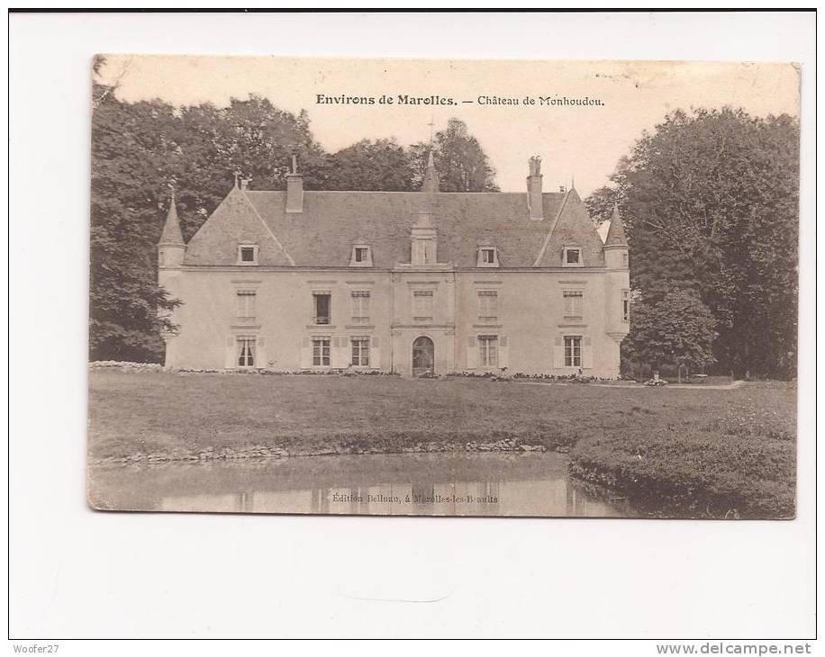 CPA  MAROLLES LES BRAULTS   Chateau Monhoudou - Marolles-les-Braults