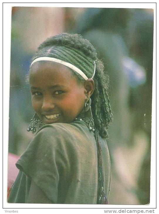 Postcard Ethiopia To Honduras 1995 - Ethiopië