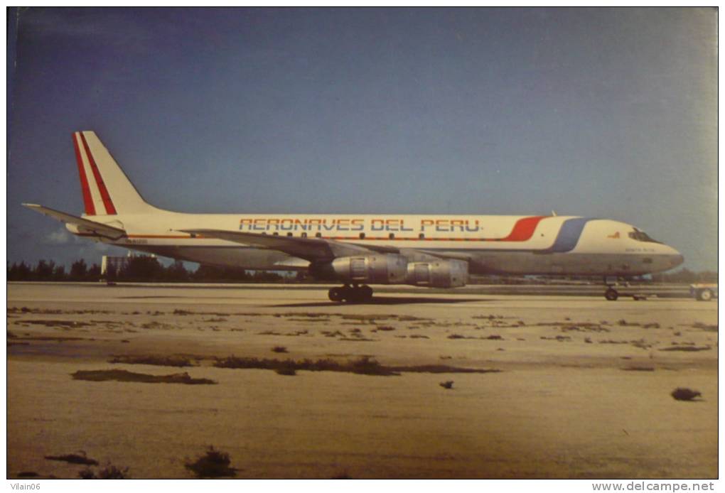 DC 8 55F   AERONAVES DEL PERU  OB R 1200 - 1946-....: Moderne