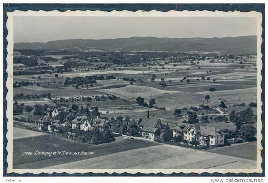 Lavigny Et Le Jura, Vus D'avion - Lavigny