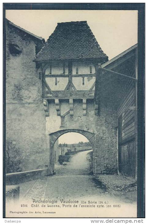 Archéologie Vaudoise Château De Lucens, - Lucens