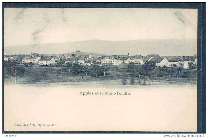 Apples Et Le Mont-Tendre - Apples