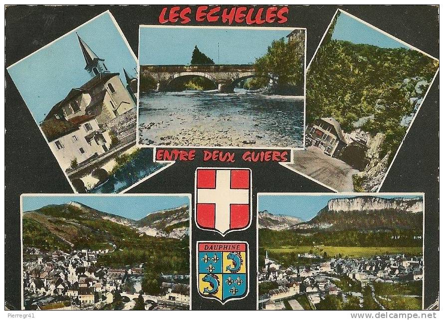 -CPA-1956-73-LES ECHELLES-& ENTRE DEUX GUIERS-MULTIVUES-BE - Les Echelles