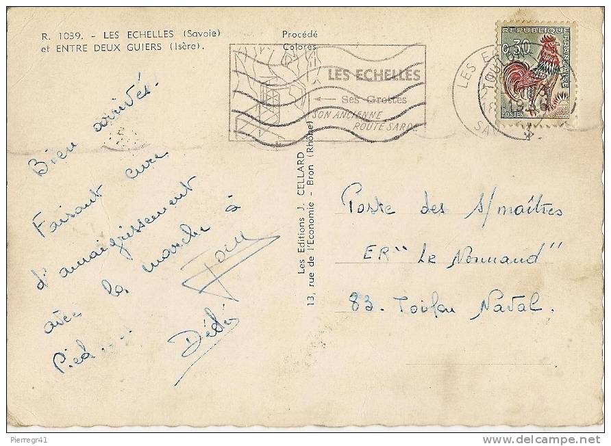 -CPA-1956-73-LES ECHELLES-& ENTRE DEUX GUIERS-MULTIVUES-BE - Les Echelles