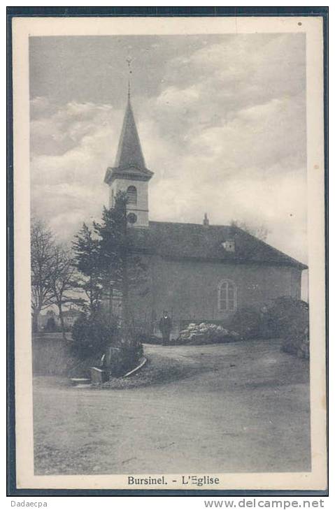 Bursinel, Eglise, - Bursinel