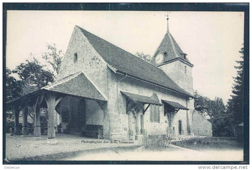 Eglises Vaudoises, Temple De Giez - Giez
