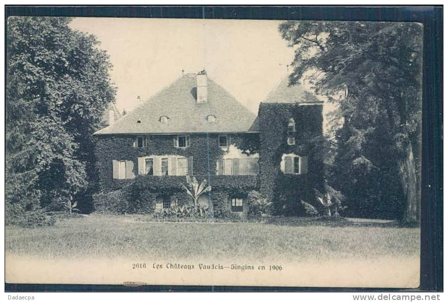 Les Châteaux Vaudois, Gingins, 1906 - Gingins