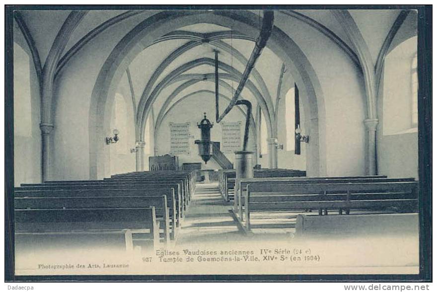 Eglises Vaudoises Anciennes, Temple De Goumoëns-la-Ville, - Goumoëns