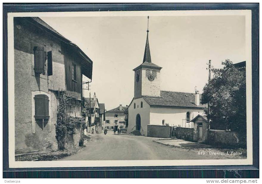 Grancy, L' Eglise, Animée, - Grancy