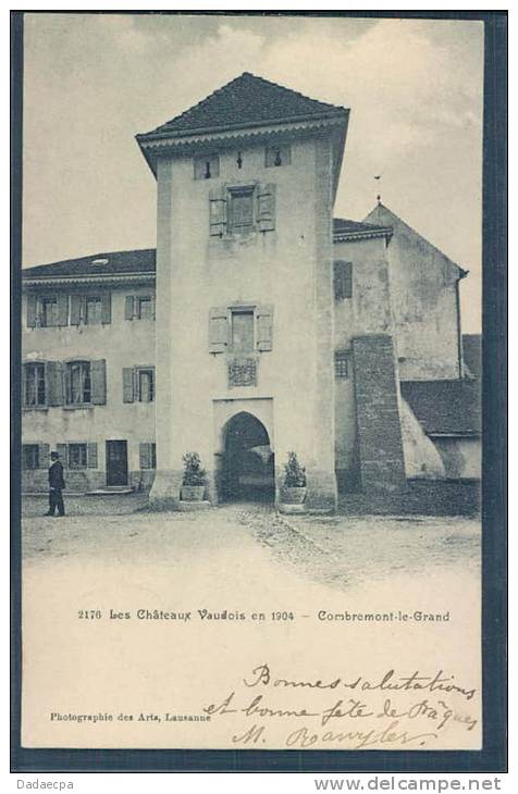 Les Châteaux Vaudois, Combremont - Le - Grand, Animée, - Combremont-le-Grand