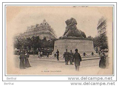 75 PARIS 14 - Lion De Belfort - Arrondissement: 14