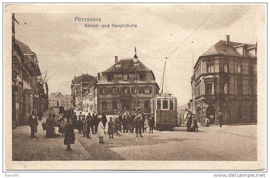 PIRMASENS - Schloss Und Hauptstrasse - Pirmasens