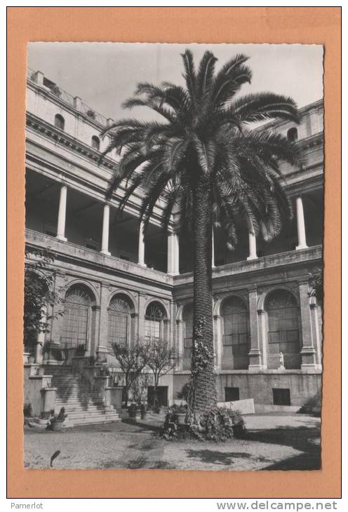 Collège Pontifical Canadien à Rome ( Jardin Intérieur ) Carte Postale Photo Postcard RARE - Vatican