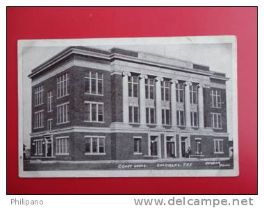 Texas >  Colorado  Court House   Vintage Wb      -------- Ref 348 - Autres & Non Classés