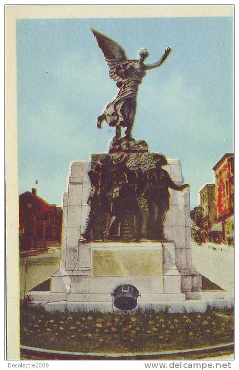B5170 Quebec Sherbrooke Monument Memorial Des Soldats Not Used Perfect  Shape - Sherbrooke