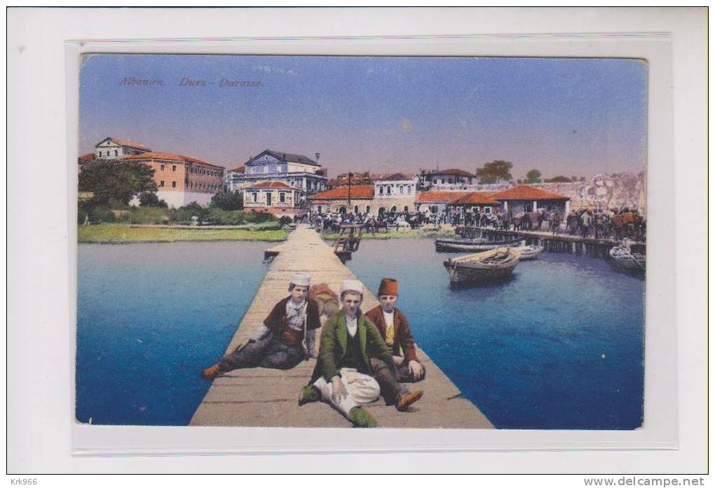 ALBANIA DURZ DURAZZO Postcard - Albania