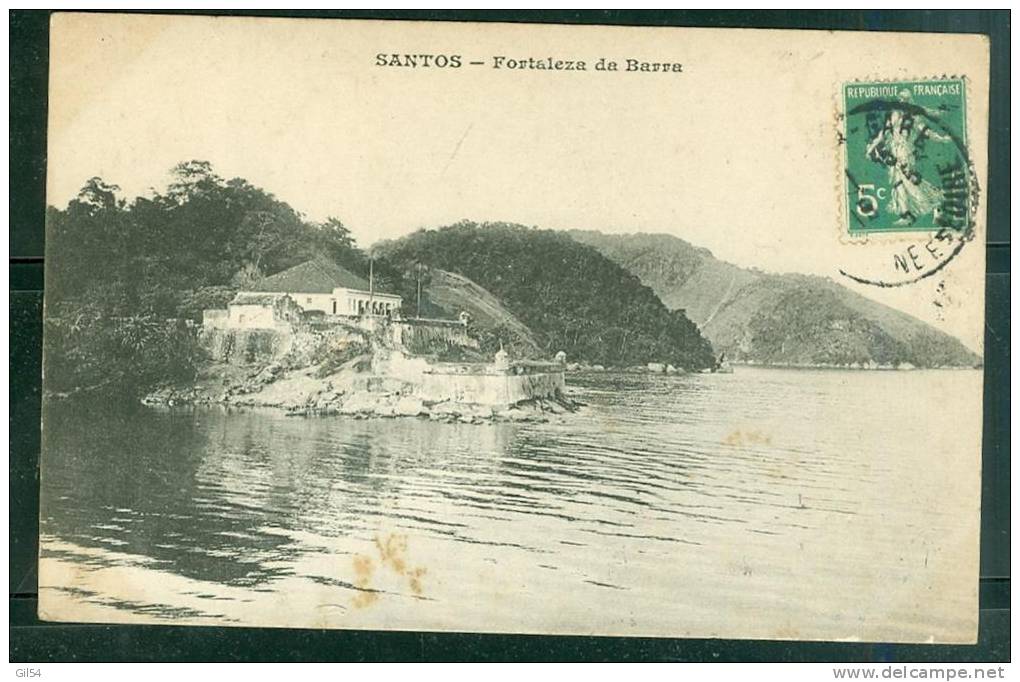 CPA SANTOS (Brésil) Fortaleza Da Barra. - Sz89 - Fortaleza