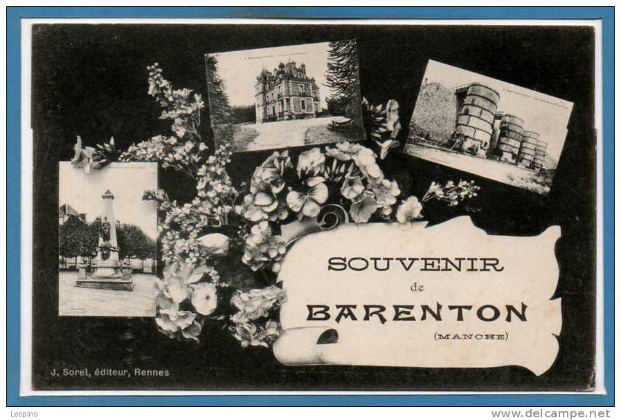 50 - BARENTON --  Souvenir - Barenton