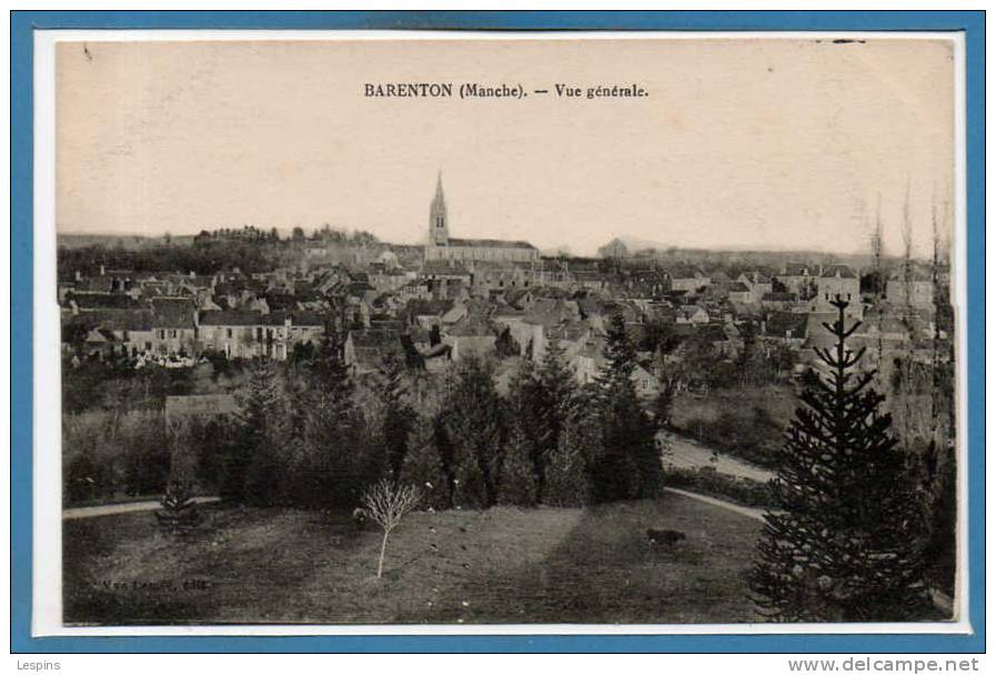 50 - BARENTON --  Vue Générale - Barenton