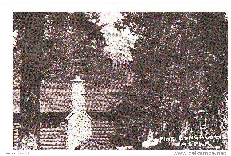 B5238 Jasper Pine Bungalow Cabins Not Used Perfect  Shape - Jasper