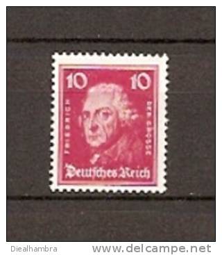 DEUTSCHES REICH DR IMPERIO BERÜHMTE DEUTSCHE 1926 / MNH / 390 - Neufs